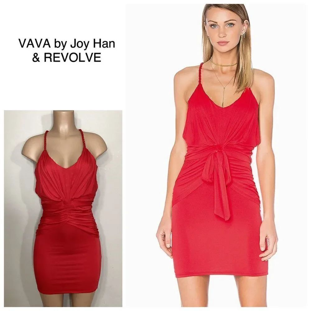 New. VaVa by Hoy Han and REVOLVE red dress.